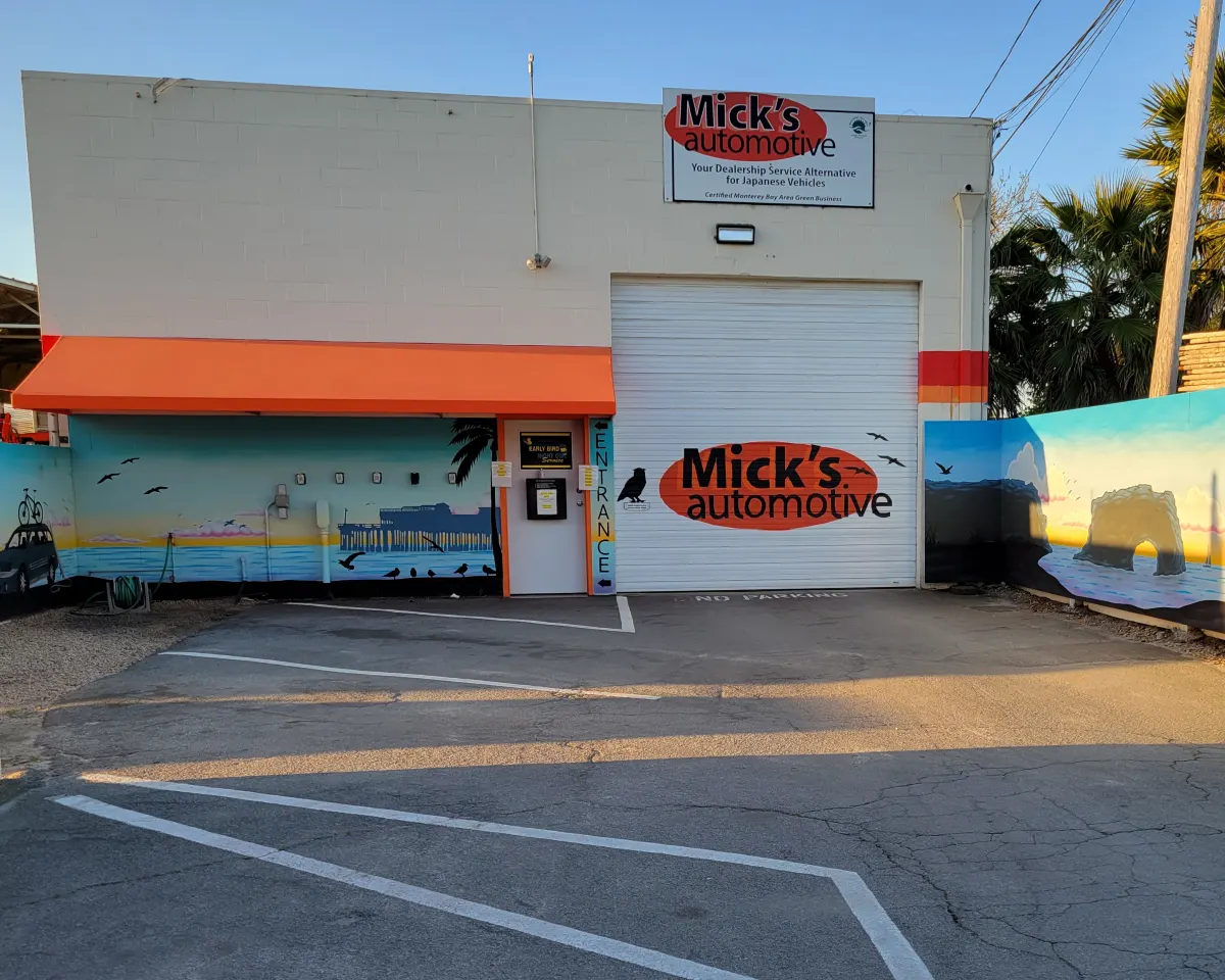 Mick’s Automotive shop on Thompson Ave, Santa Cruz